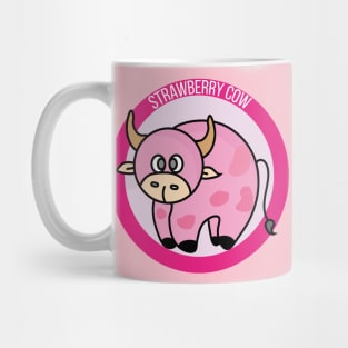 Strawberry Cow Costume Cute Design Ideas Cartoon Mug